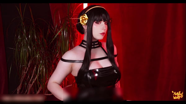 femdom with hot cosplay girl