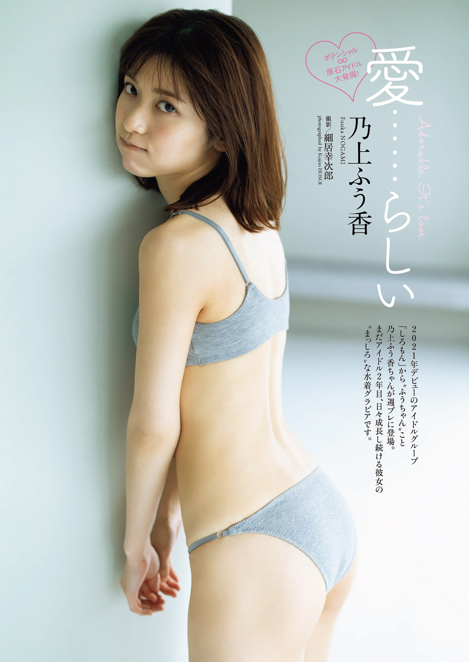 Fuka Nogami 乃上ふう香, Weekly Playboy 2023 No.01 (周刊プレイボーイ 2023年1号) No.65fb7b