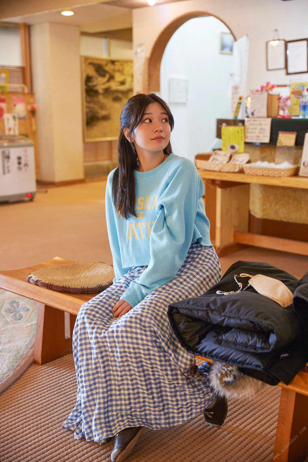 Midori Nagatsuki 长月翠, ヤングチャンピオンデジグラ 「汤烟と翠と。」 Set.03